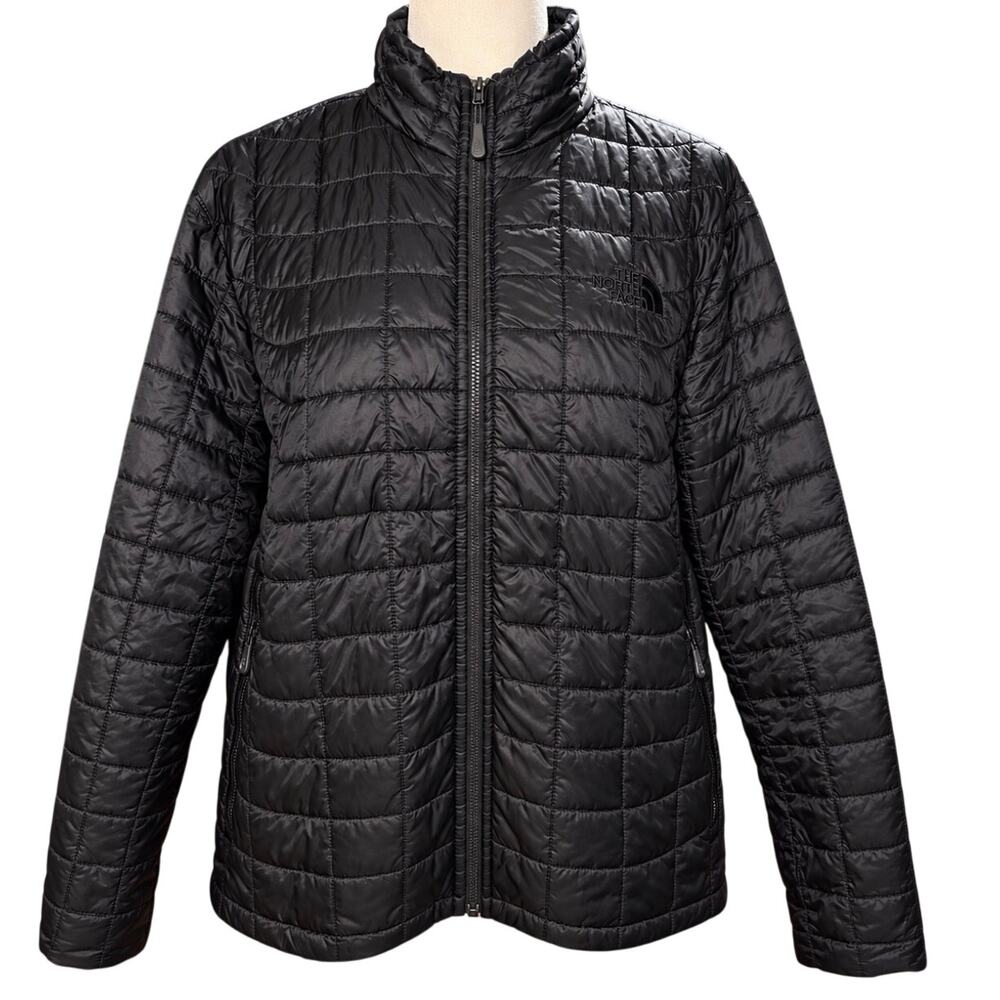 The North Face Black Lightweight Quilted Insulated Puffer Jacket, Men's Medium